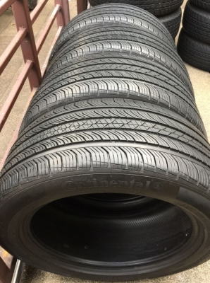 ยาง Continental 245 50 18 ปี17 ดอกเต็ม ไม่มีปะ เนื้อนิ่มๆ ใช้ยาว ราคาไม่แพง