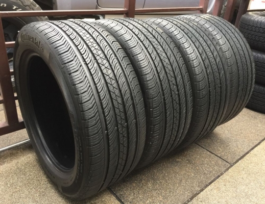 ยาง Continental 245 50 18 ปี17 ดอกเต็ม ไม่มีปะ เนื้อนิ่มๆ ใช้ยาว ราคาไม่แพง