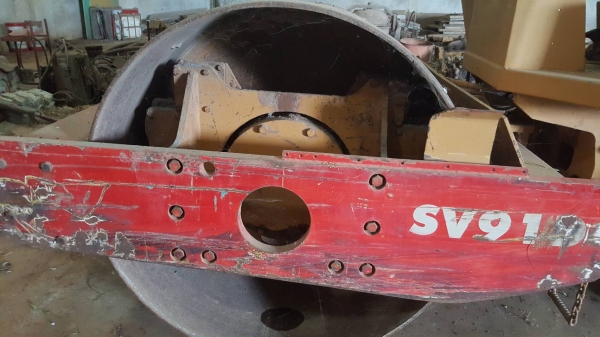 ขาย รถบดสั่นสะเทือน SAKAI SV91D เพลาเดียว รถสวยพร้อมใช้งาน เครื่องดี ปั้มดี เอกสารใบซื้อขาย