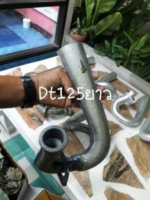 คอท่อ dt 125 mx