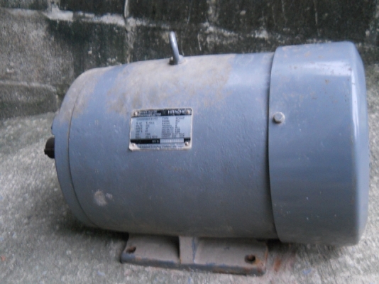 มอเตอร์ฮิตาชิ 5Hp 220V ซิงเกิลเฟส ของใหม่เก่าเก็บราคามือ2 มอเตอร์ฮิตาชิ 5Hp 220V ซิงเกิลเฟส ของใหม่เก่าเก็บราคามือ2