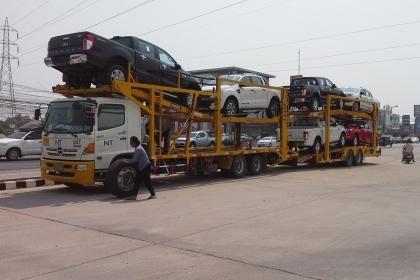 บริการขนส่งรถยนต์ทั่วประเทศ