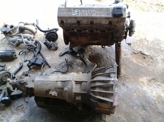 ระเบิดเครื่อง M43 1800cc e36 ยกลง ระเบิดทุกชิ้น