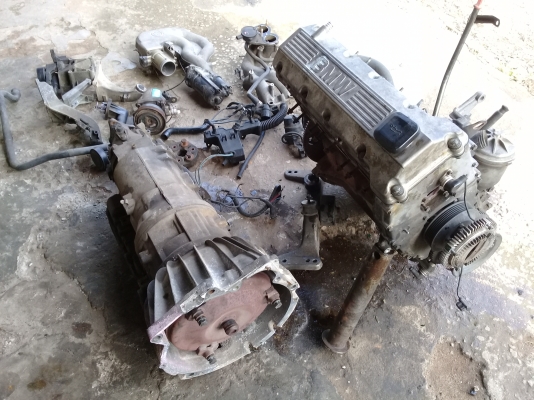 ระเบิดเครื่อง M43 1800cc e36 ยกลง ระเบิดทุกชิ้น