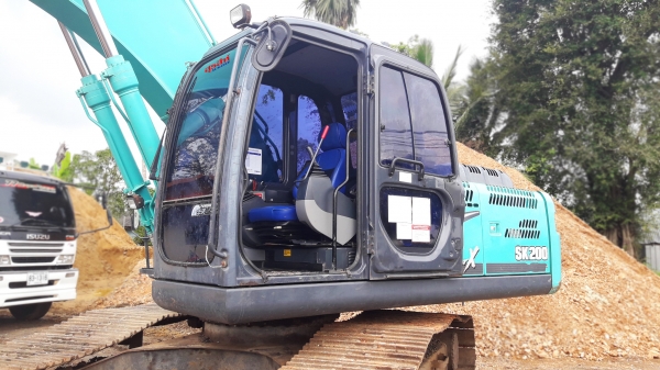ขายรถแบ็คโฮ KOBELCO SK200-8 Yn12 SuperX ใช้งาน 6,565 ชั่วโมง สภาพนางฟ้า