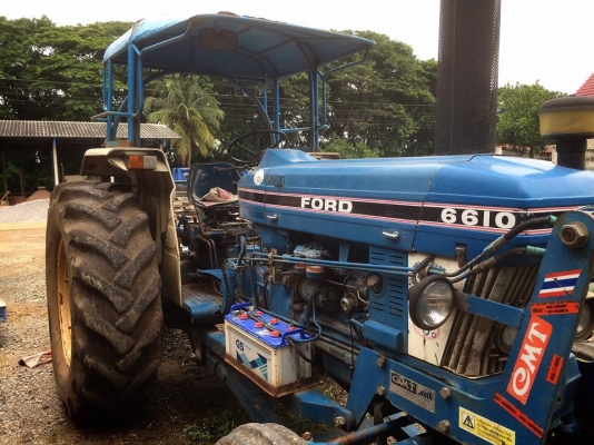 ขาย"รถไถ"ฟอร์ด 6610 75 แรงม้า ใบมีดดันผาน7 CMT สถาพเดิมพร้อมใช้.