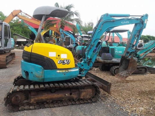 ขายKUBOTA U30 -3S เก่าญี่ปุ่นแท้  เดิมๆๆ  สภาพสวย 4,XXX  ชั่วโมง  มีลายแย๊ก  ลองระบบกันได้ทุกวัน  โทร  089-3818694  ดวงนภา