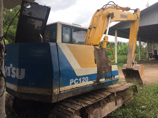 ขายครับ รถขุด KOMATSU PC100-5 ไฟฟ้าครบ รถบ้าน