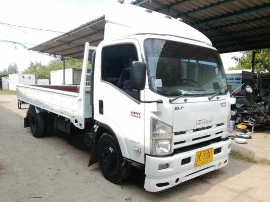 6 ล้อกลาง *EURO.3* ISUZU NPR 150 แรงม้า *คอมมอนเรว* ยาว 5.00 ม.* รถสวยเดิม+พร้อมใช้งาน * รถห้างแท้ * มีเล่มพร้อมโอน *