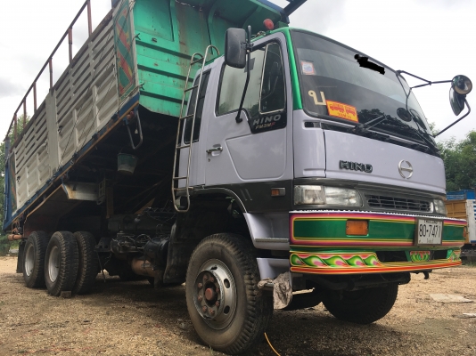 10 ล้อ ฮีโน่ 2K สมอเงิน เครื่อง K13D 240 แรง ปี43 กระบะเหล็ก - ดั้ม  มีระบบลากพ่วง สภาพพร้อมใช้ เอกสารพร้อมโอน ราคา 950,000 บาท