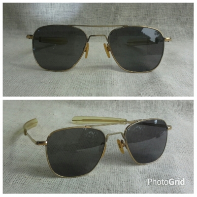 แว่นตาอเมริกันเสืออากาศ ยุค &#039;70s  ราคาพิเศษ !  Original RANDOLPH handmade in USA  ตัวแท้!  จริงใจ - ไม่จิงโจ้ !