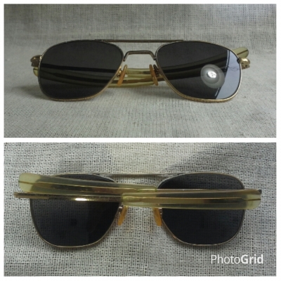 แว่นตาอเมริกันเสืออากาศ ยุค &#039;70s  ราคาพิเศษ !  Original RANDOLPH handmade in USA  ตัวแท้!  จริงใจ - ไม่จิงโจ้ !