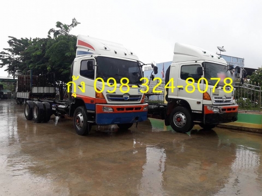 Hino 344 แรง 2 เพลา ปี 52 หัวคัทซีหรือกระบะสอบถามได้ค่ะ