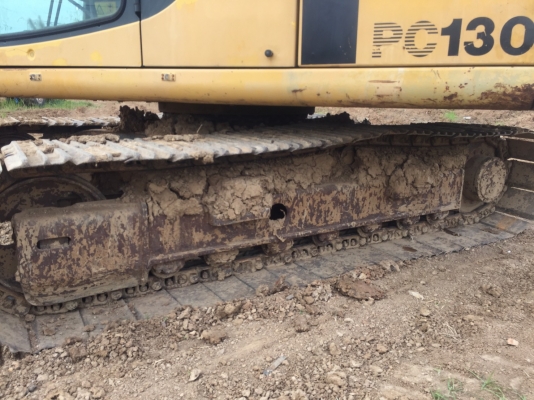 ขายรถแบคโฮ KOMATSU PC130-7 เอกสารอินวอย ไมล์ 10000 ชม.ราคา 1050000