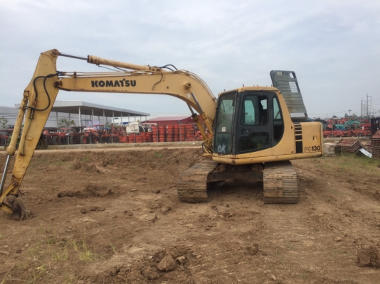 ขายรถแบคโฮ KOMATSU PC130-7 เอกสารอินวอย ไมล์ 10000 ชม.ราคา 1050000
