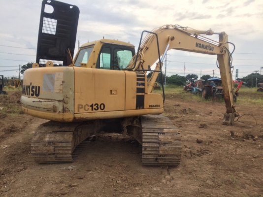 ขายรถแบคโฮ KOMATSU PC130-7 เอกสารอินวอย ไมล์ 10000 ชม.ราคา 1050000