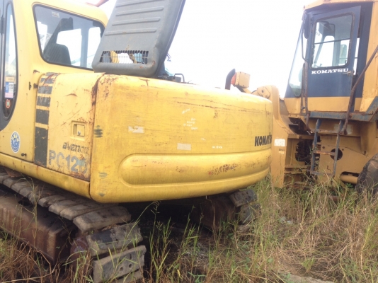 ขายรถแบคโฮ KOMATSU PC120-6 เอกสารอินวอย ไมล์ 4000 ชม.ราคา 740000