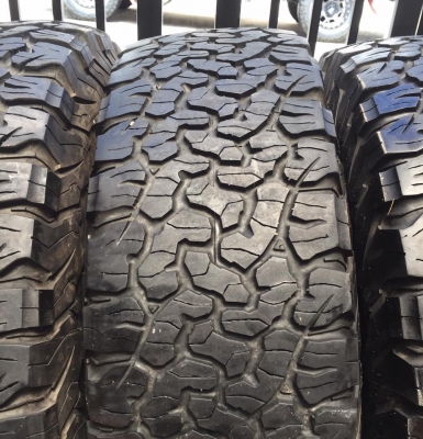 ขาย ยางBF All Terrain ko2 265/75/16 ลงพื้นเมื่อต้นปี สภาพสวย4เส้น