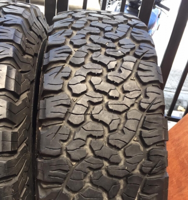 ขาย ยางBF All Terrain ko2 265/75/16 ลงพื้นเมื่อต้นปี สภาพสวย4เส้น
