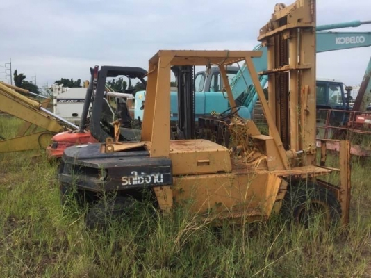 ขาย 295,000 รถโฟล์คลิฟท์  MITSU  FD 60-3. ยกได้ 6 ตัน เก่านอก กระบอกคุ้ เครื่องดี  ปั้มดี ช่วงล่างดี เก่าจอด พร้อมใช้งาน เอกสารอินวอยร์  รถอยู่ อยุธยา โทร&amp;ไอดีไลน์ 0610710295