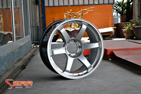 ล้อแม็กซ์ TE37 ขอบ20 สีSILVER ราคาวงละ 4,900 บาท