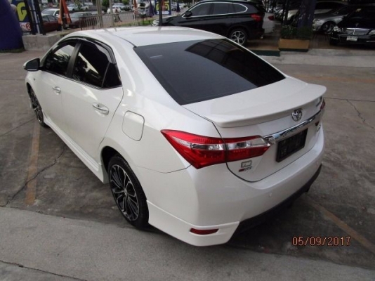 2014 ALTIS1.8 ESPORTชุดแต่งMAX17 สเกิร์ตรอบคัน สปอยเลอร์หลัง PADDLE SHIFT พวงมาลัยMULTI FUCTION AIRBAG REMOTE KEY เติมE85ได้ 2014 ALTIS1.8 ESPORTชุดแต่งMAX17 สเกิร์ตรอบคัน สปอยเลอร์หลัง PADDLE SHIFT พวงมาลัยMULTI FUCTION AIRBAG REMOTE KEY เติมE85ได้