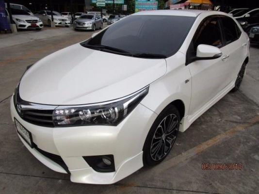 2014 ALTIS1.8 ESPORTชุดแต่งMAX17 สเกิร์ตรอบคัน สปอยเลอร์หลัง PADDLE SHIFT พวงมาลัยMULTI FUCTION AIRBAG REMOTE KEY เติมE85ได้ 2014 ALTIS1.8 ESPORTชุดแต่งMAX17 สเกิร์ตรอบคัน สปอยเลอร์หลัง PADDLE SHIFT พวงมาลัยMULTI FUCTION AIRBAG REMOTE KEY เติมE85ได้