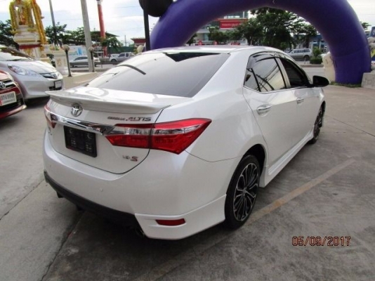 2014 ALTIS1.8 ESPORTชุดแต่งMAX17 สเกิร์ตรอบคัน สปอยเลอร์หลัง PADDLE SHIFT พวงมาลัยMULTI FUCTION AIRBAG REMOTE KEY เติมE85ได้ 2014 ALTIS1.8 ESPORTชุดแต่งMAX17 สเกิร์ตรอบคัน สปอยเลอร์หลัง PADDLE SHIFT พวงมาลัยMULTI FUCTION AIRBAG REMOTE KEY เติมE85ได้