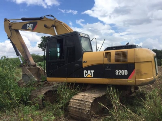 ขายด่วนๆแบ็คโฮCAT320D ปี59