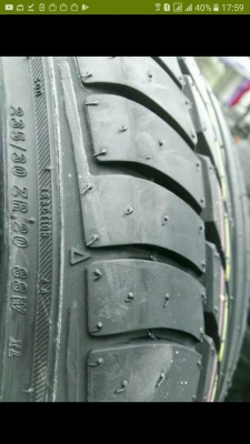 ยางขอบ20    235 30 20  เส้นละ2500