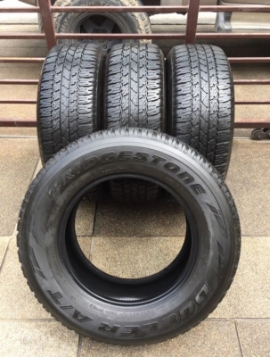 ยาง Bridgestone 265 65 17 กลางปี15 ดอกเต็ม ใช้ยาว ราคาไม่แพง