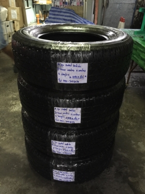 ยาง Bridgestone 265 65 17 กลางปี15 ดอกเต็ม ใช้ยาว ราคาไม่แพง