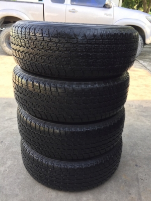 ยาง Bridgestone 255 65 17 ปลายปี15 ดอกเต็ม ใช้ยาว ราคาไม่แพง