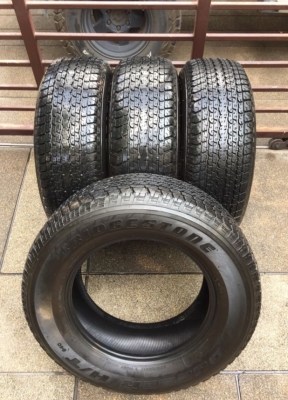 ยาง Bridgestone 255 65 17 ปลายปี15 ดอกเต็ม ใช้ยาว ราคาไม่แพง