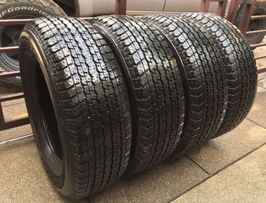 ยาง Bridgestone 255 65 17 ปลายปี15 ดอกเต็ม ใช้ยาว ราคาไม่แพง