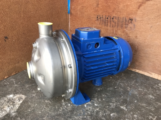 ขายปั้มน้ำหัวสแตนเลส Ebara 1.2HP. 380V สภาพสวยมาก พร้อมใช้งาน