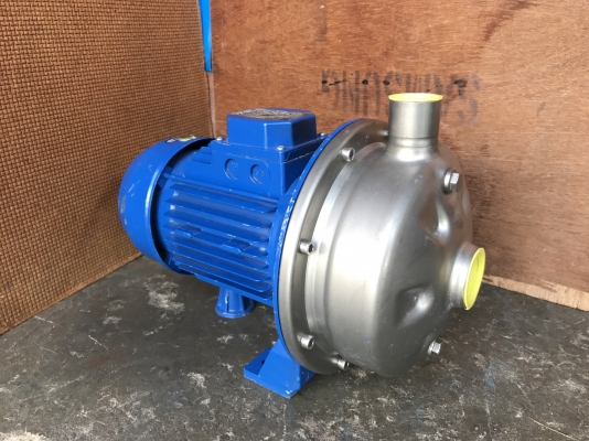 ขายปั้มน้ำหัวสแตนเลส Ebara 1.2HP. 380V สภาพสวยมาก พร้อมใช้งาน