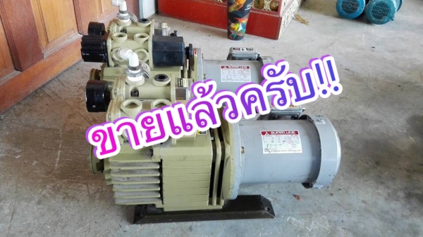 ** SOLD ** แวคคั้มปั้มญี่ปุ่น ORION DRY PUMP ขนาด 1 HP 380V ของใหม่ 100\% ไม่ได้ใช้งาน