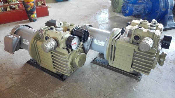 ** SOLD ** แวคคั้มปั้มญี่ปุ่น ORION DRY PUMP ขนาด 1 HP 380V ของใหม่ 100\% ไม่ได้ใช้งาน