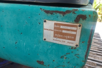 ขาย!! >>> Komatsu Pc45 รุ่น 7 สวยเต็ม อินวอย สภาพเก่านอก <<< เบอร์ติดต่อ 098-7155789 086-4631102