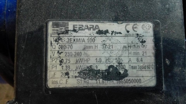 ** เหลือ 2 ตัว ** ปั้มน้ำหัวสแตนเลสอิตาลี่ Ebara & Calpeda ขนาด 1 HP 220V สภาพสวยพร้อมใช้ ** เหลือ 2 ตัว ** ปั้มน้ำหัวสแตนเลสอิตาลี่ Ebara & Calpeda ขนาด 1 HP 220V สภาพสวยพร้อมใช้