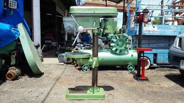 ** SOLD ** สว่านแท่นคิงส์ KING KSD-420 เจาะ 1.1/4"(31mm) ไฟบ้าน 220V สวยพร้อมใช้