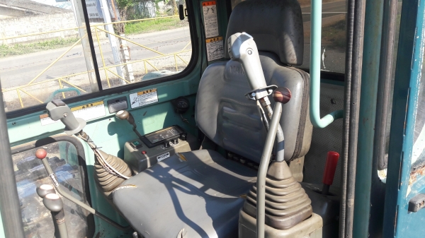 รถขุด Yanmar B50-2 พร้อมหัวคีบไม้ เก่าญี่ปุ่น