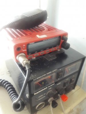 ขายเสาเซลฟ์ วิทยุสื่อสาร พร้อมเครื่องส่งออกอากาศ