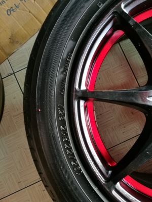 แม็กYACHIYOขอบ15 4รู พร้อมยางyokohamaปี15. 4วง แม็กYACHIYOขอบ15 4รู พร้อมยางyokohamaปี15. 4วง