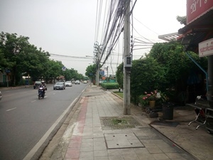 ขายที่ดินเปล่าถมแล้วติดถนนสุขาภิบาล 5 กรุงเทพ