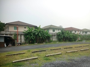 ขายที่ดินเปล่าถมแล้วติดถนนสุขาภิบาล 5 กรุงเทพ