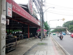 ขายที่ดินเปล่าถมแล้วติดถนนสุขาภิบาล 5 กรุงเทพ