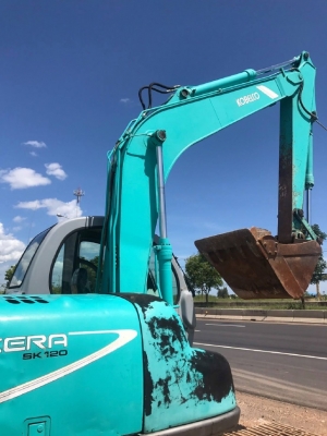 ขายรถแบคโฮ KOBELCO SK120 MARK 5 SUPER รถนอกนำเข้าจากญี่ปุ่น สภาพสวยพร้อมใช้ มีVDOการทำงานครับ ขายรถแบคโฮ KOBELCO SK120 MARK 5 SUPER รถนอกนำเข้าจากญี่ปุ่น สภาพสวยพร้อมใช้ มีVDOการทำงานครับ