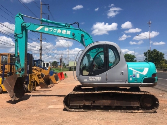 ขายรถแบคโฮ KOBELCO SK120 MARK 5 SUPER รถนอกนำเข้าจากญี่ปุ่น สภาพสวยพร้อมใช้ มีVDOการทำงานครับ
